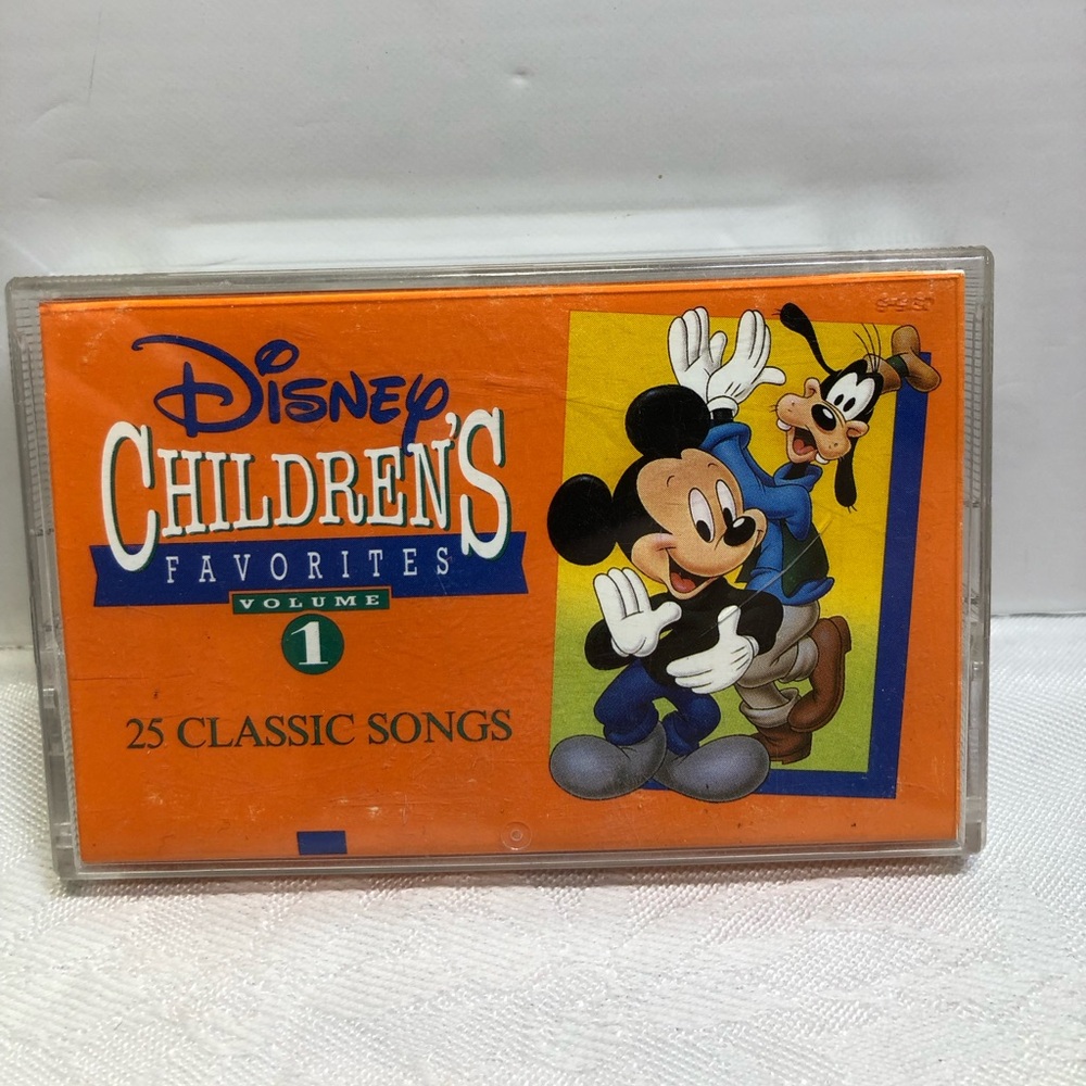 Vintage Vol. 1-Disney Songs by Children's Favorites (Cassette, 1979) Tested